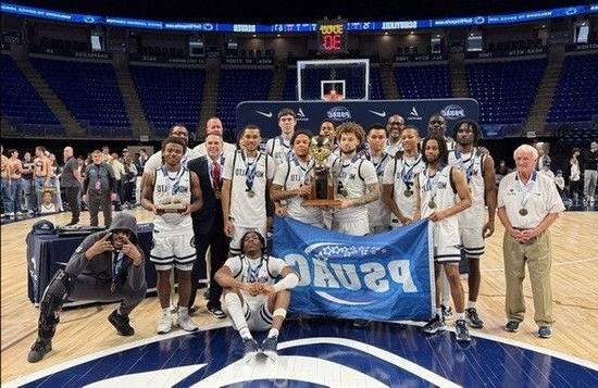 Winning Penn State Mont Alto Men's Basketball Team